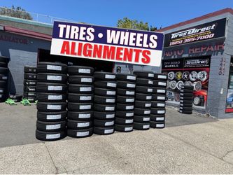 185-65-15 Tires 299$ Installed 49$ alignment only