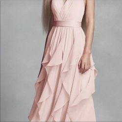 Plus size 16 Prom Or Brides Maid Dress Pinkish 