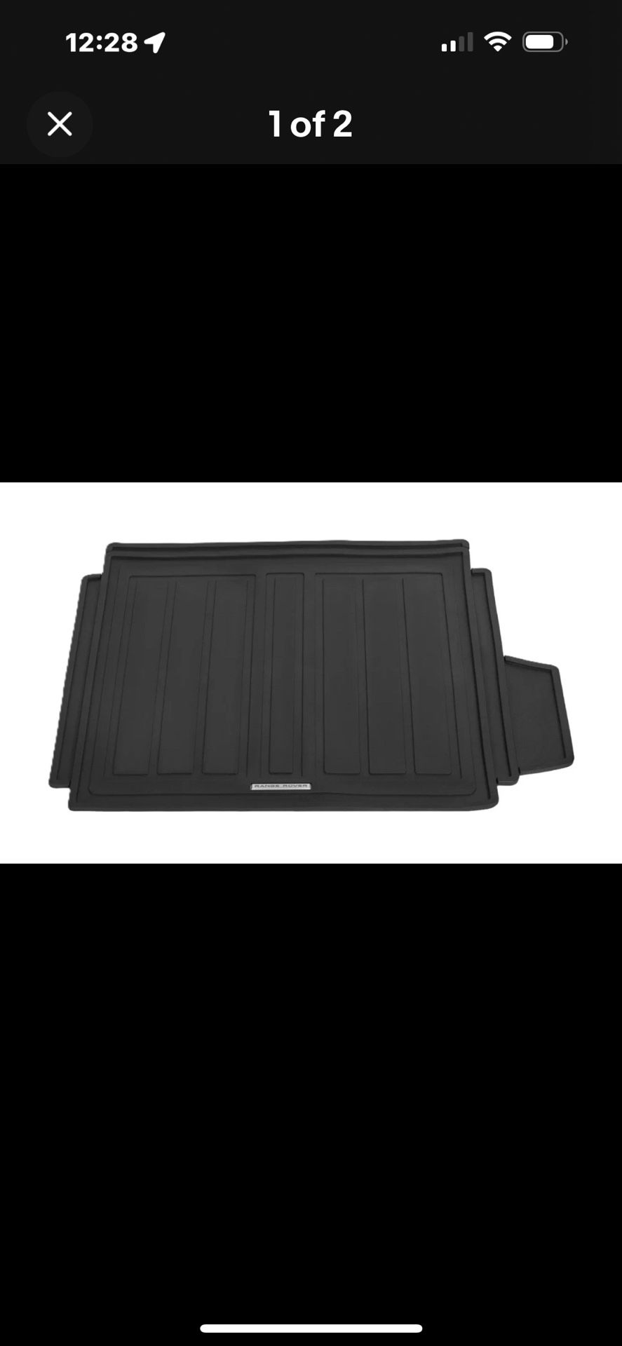 Range Rover rear cargo Mat