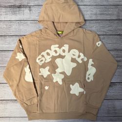 Sp5der Hoodie Brown 