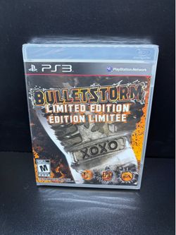 Bulletstorm Limited Edition - Sony Playstation 3 PS3 New Sealed