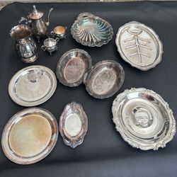 Silver Plated Items $15 Each Or Less