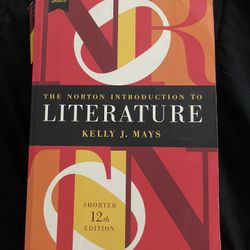 The Norton Introduction To Literature - Kelly J. Mays ( book )