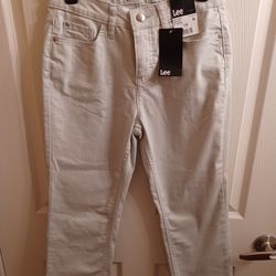 NEW LEE Soft Grey Jeans 