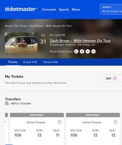 Zach Bryan 🎶🎸🤠🎶 Cheaper than Ticketmaster!!! AMAZING PRICE!!! 🤑🤑🤑
