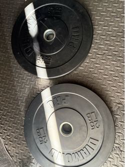 Diamond Pro 25 lb Bumper Plates Pair