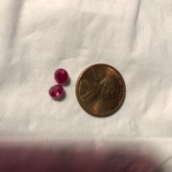 PAIR OF RUBIES