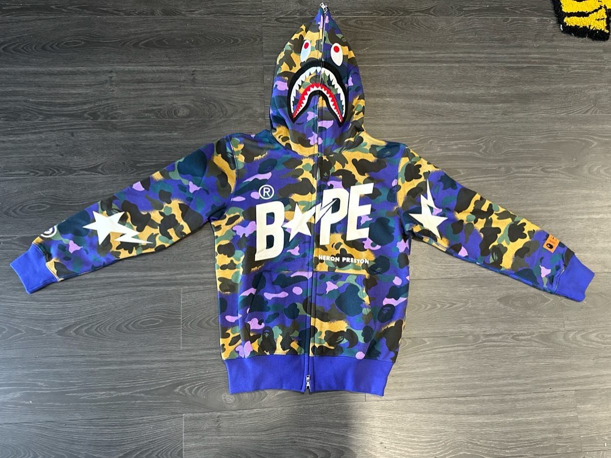 Heron Preston Bape Relaxed Fit Full Zip