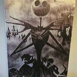 Nightmare Before Christmas Canvas