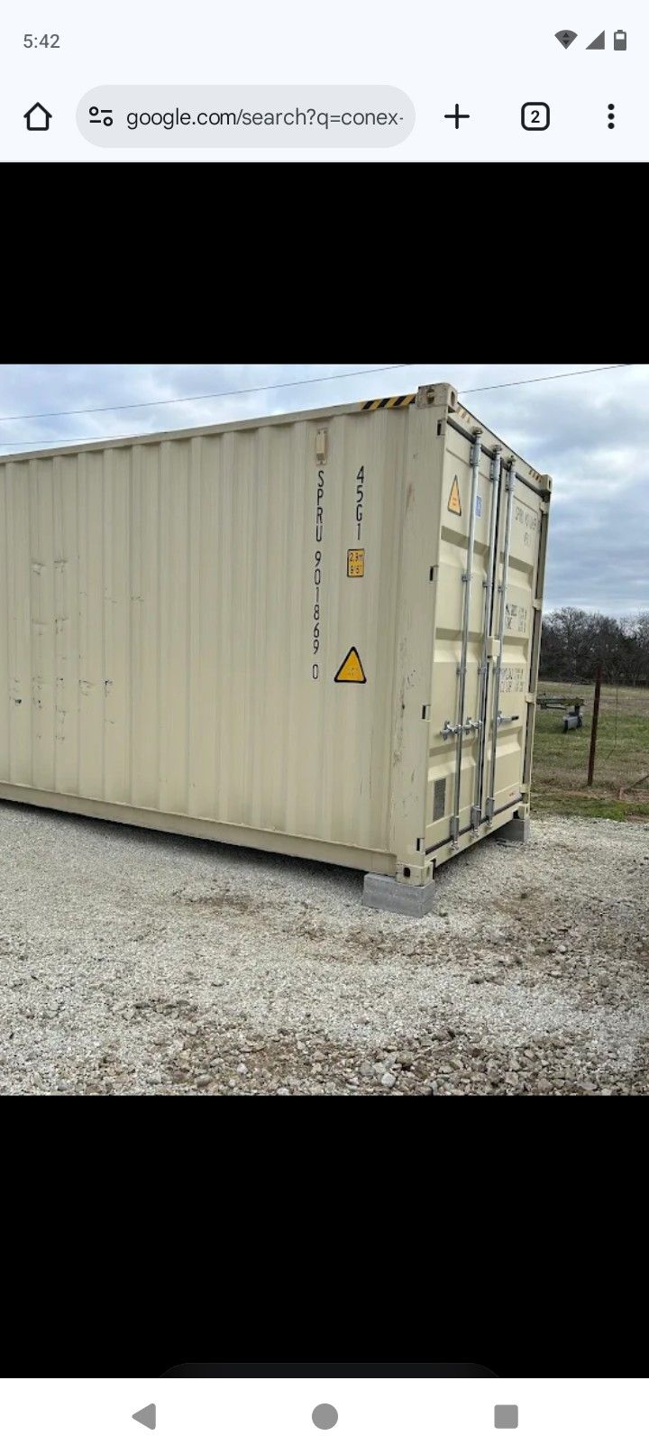 Connex Box 20ft