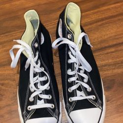 All Star High Black Converse