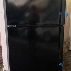 Black Refrigerator 