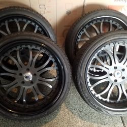 Asanti 22" Wheels And Tires
