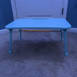 Blue Folding Tray/Desk