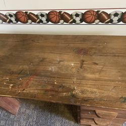 Wooden Kids Desk $20  OBO