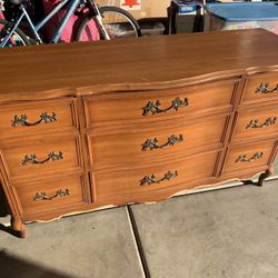 Vintage 9 Drawer Dresser