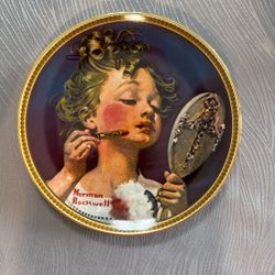 Norman Rockwell Making Believe At The Mirror