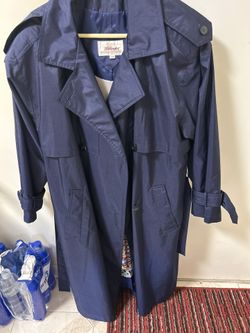 Blue Trench Coat