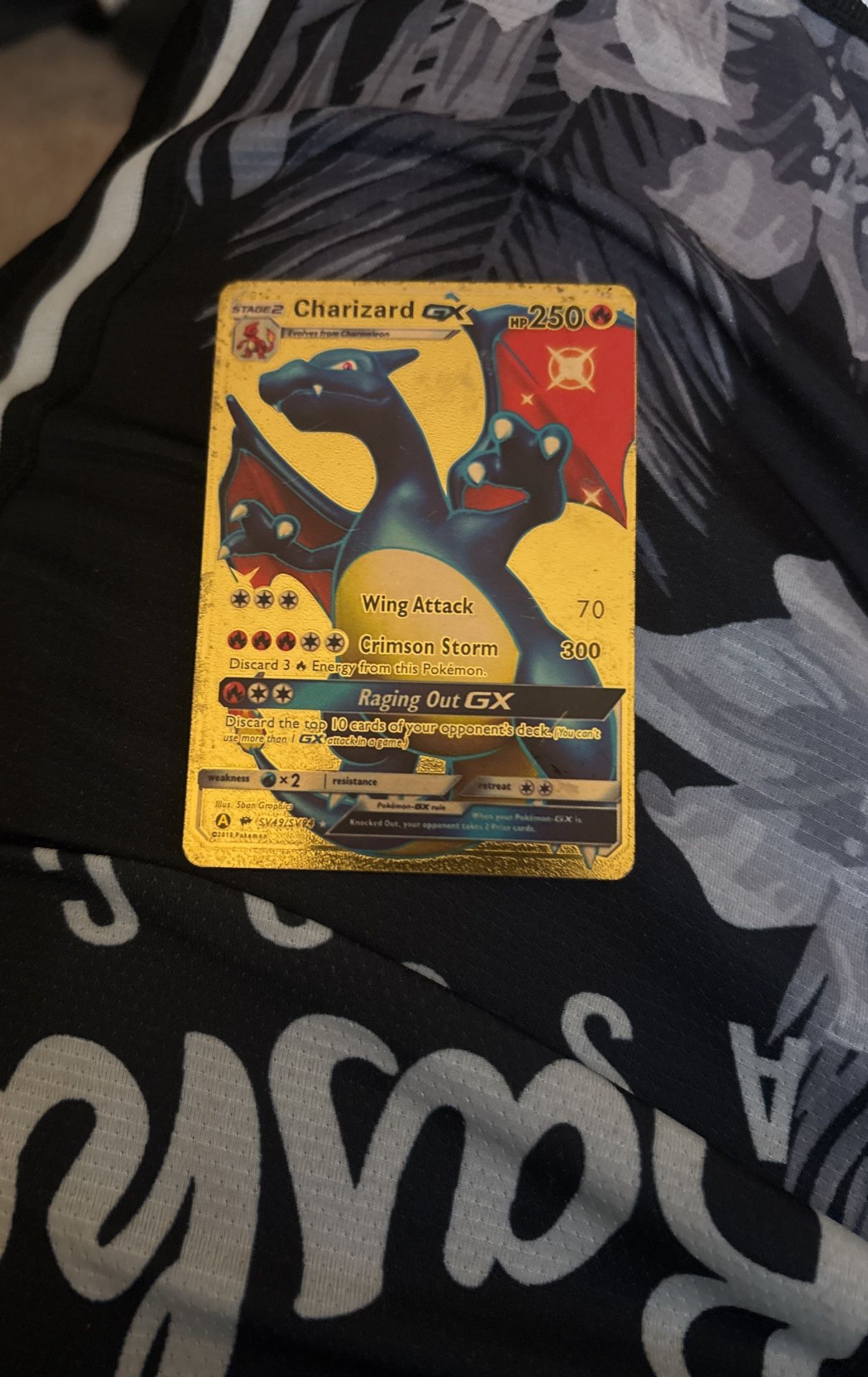 Stage 2 Charizard GX