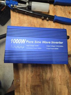 1000w Pure Sine inverter