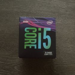 Intel i5 core processor 