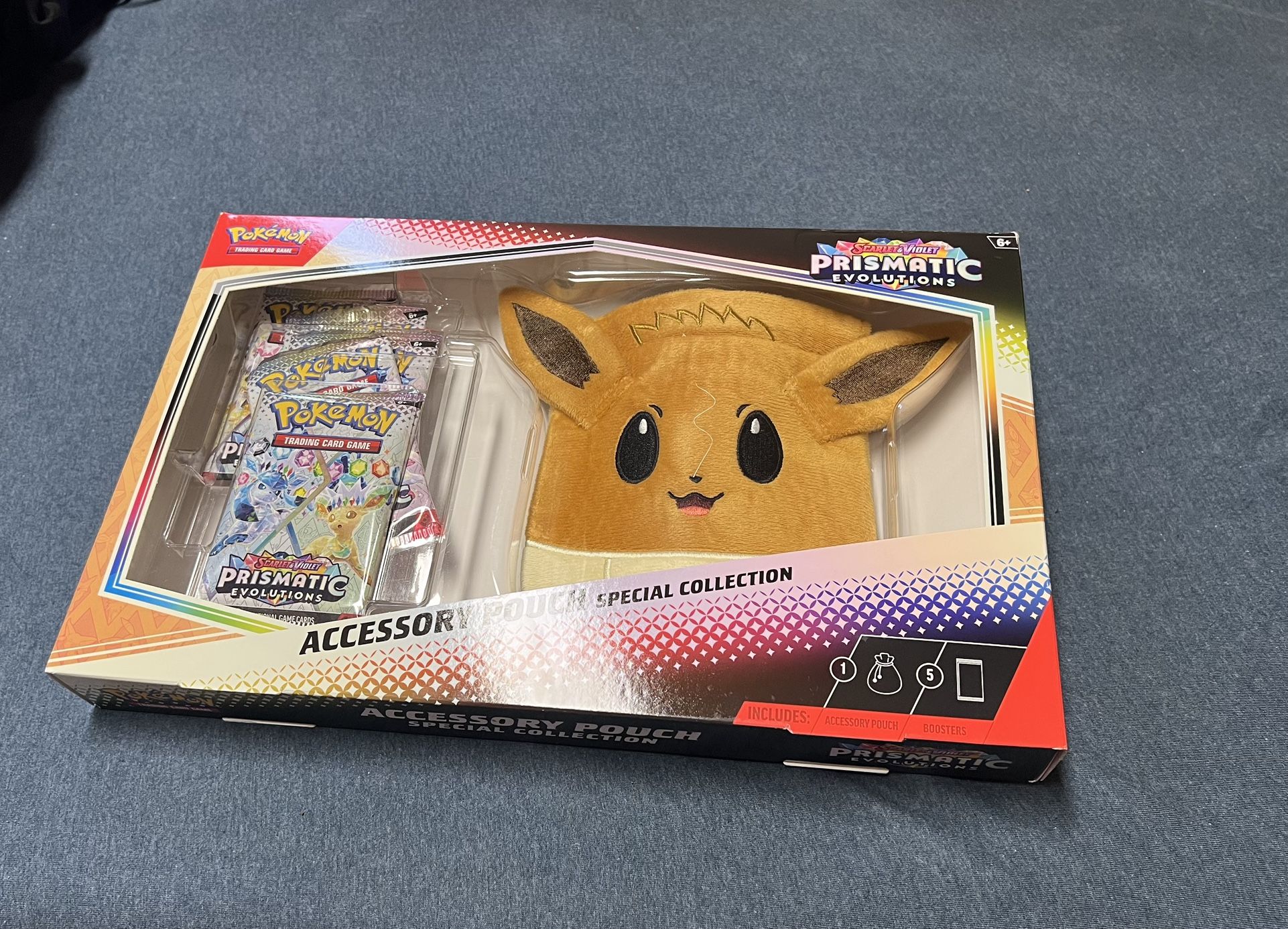 Prismatic Evolutions Eevee Pouch Collection