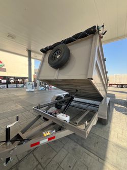 Dump Trailer 12x8x4