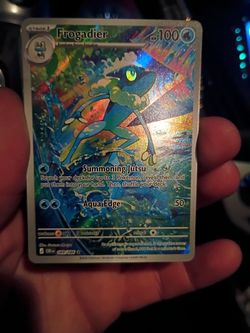 Frogadier brand new. Gem mint 10 . Just pulled