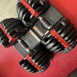 Super Sale‼️New 52.5lb adjustable dumbbells. New in 📦 $225 