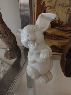 ROSENTHAL CHINA LAUGHING BUNNY FIGURINE