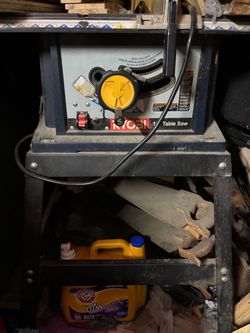 Ryobi 10” table saw