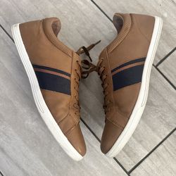 Aldo Men's Heron Shoes Brown Size US 10 Leather Cloverhill Lace Up
