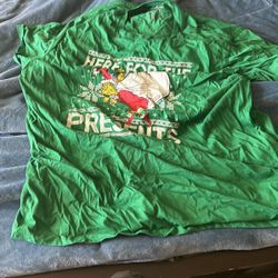 Green Grinch XXL Shirt