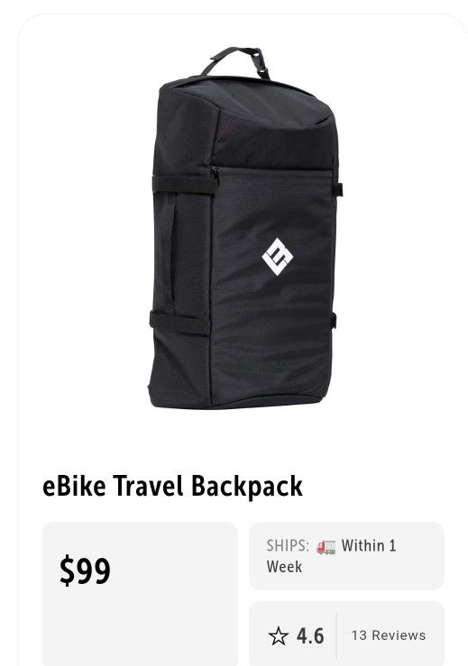 Lectric Travel Backpack 