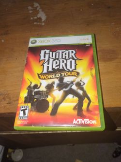 Guitar Hero World Tour Xbox 360
