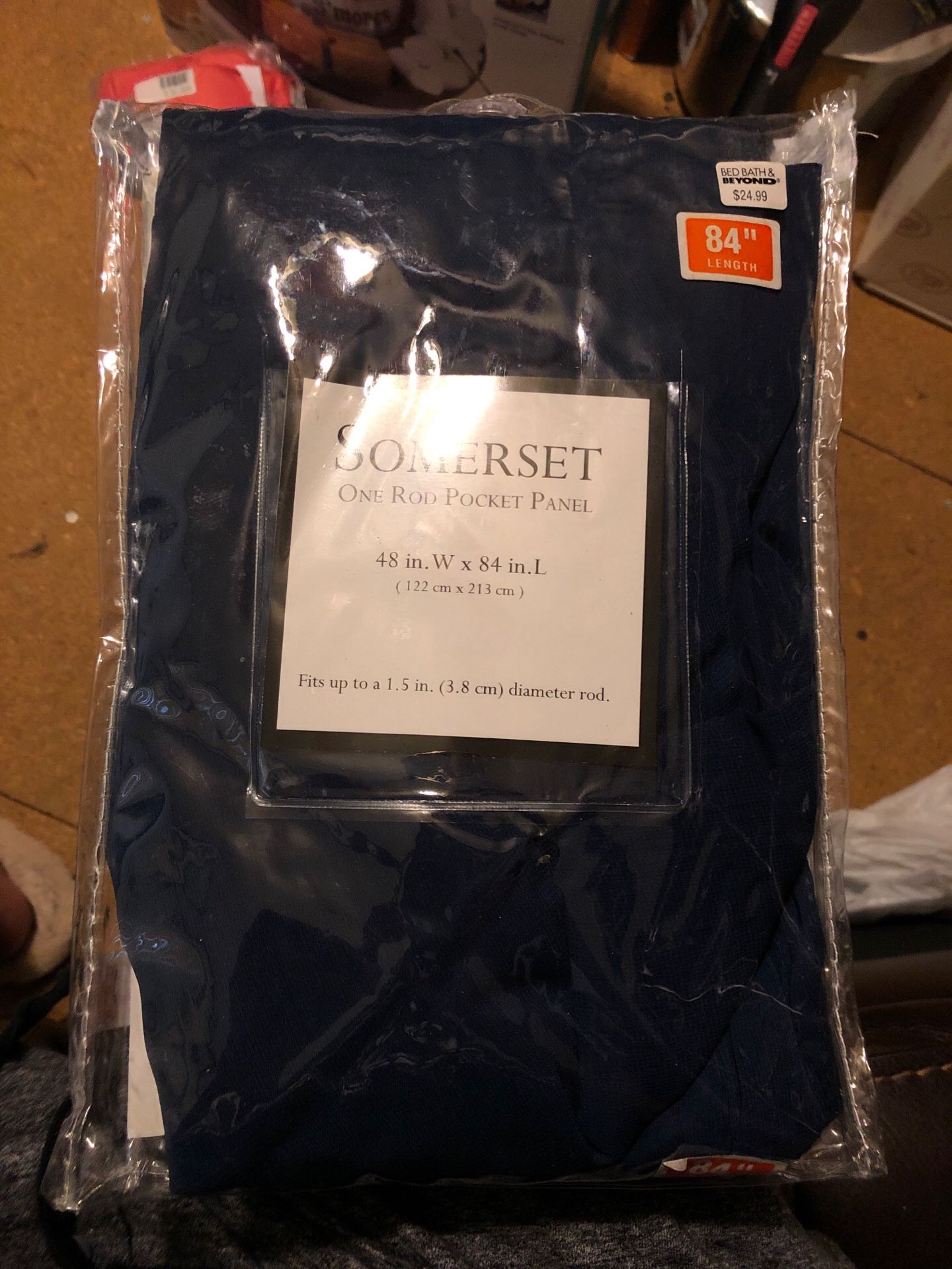 Somerset one rod pocket panel