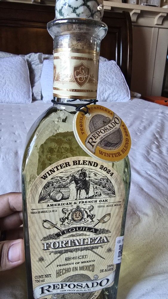 empty Fortaleza bottle WB2024