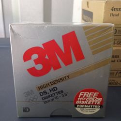 3M high Density Diskettes