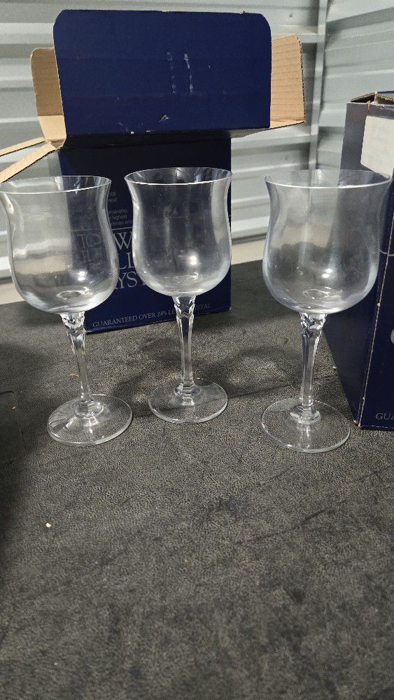 3 Crystal Glassware