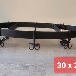 Oval Ceiling Pot Rack