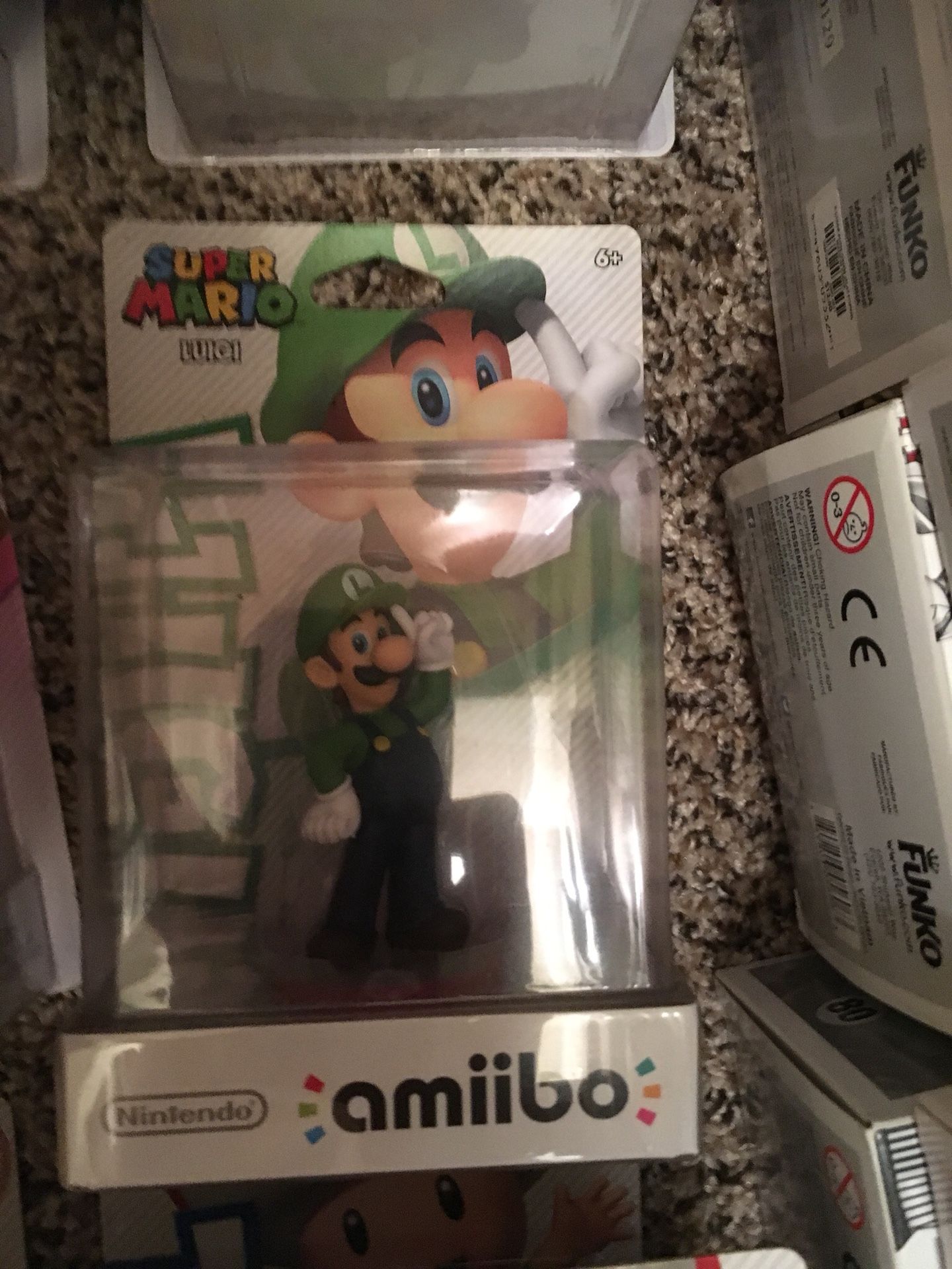 Nintendo Amiibo Super Smash Bros Luigi (1st Print)