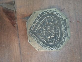 Antique Brass Stamp