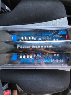 Power Acoustik Sappfire Amplifier