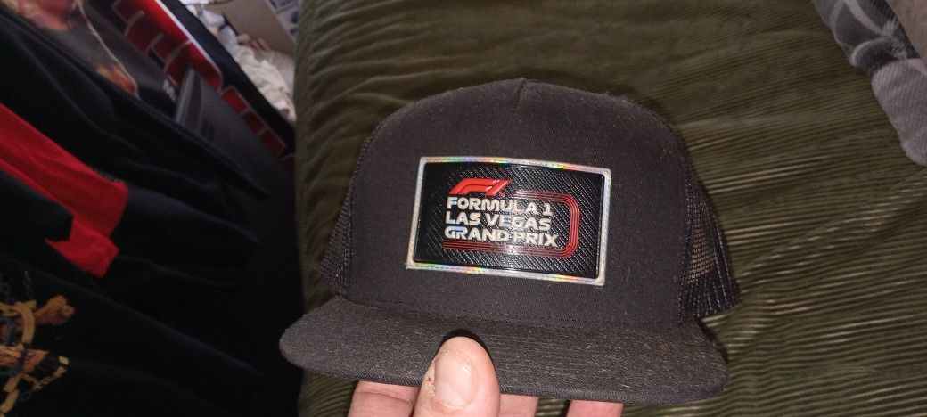 Factory F1 Annagural Las Vegas Grand Prix 1st Ever Trucker Snapback Must Have Collector Hat