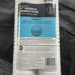 RV Universal Sediment Filter 2.5”