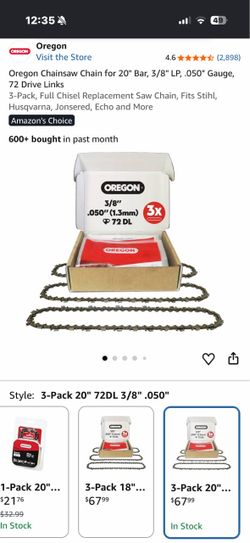 Chainsaw chain