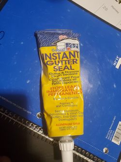 Instant gutter seal