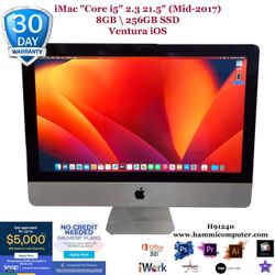 iMac "Core i5" 2.3 21.5" (Mid-2017) 8GB, 256GB SSD "H91240"