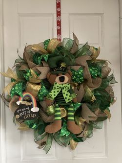 Handmade St. Patrick’s Wreath
