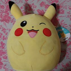 Pikachu Squishmallow Plush